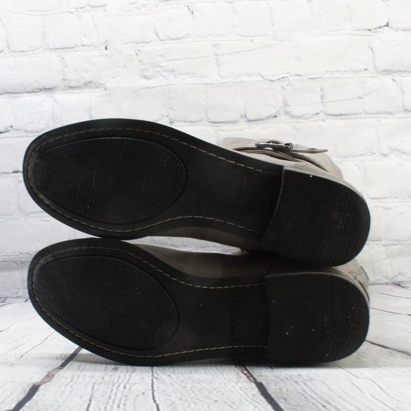 Sperry Gray Leather Ankle Boots - Picture 9 of 9